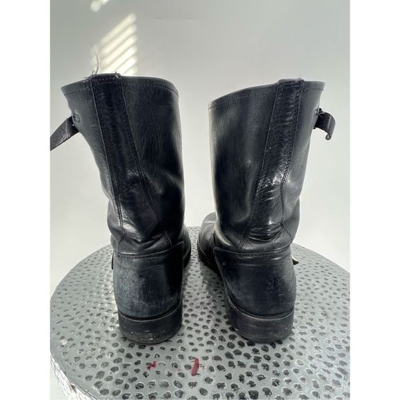 Frye Veronica Short Motorcycle Boot Sz 7 - Picture 5 of 13